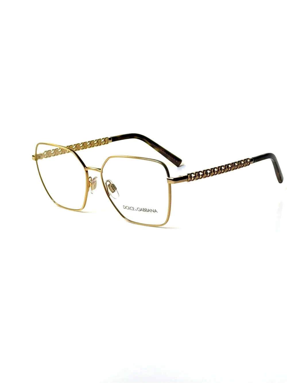 Dolce & Gabbana Eyeglasses DG 1351 02 Gold Authentic New 56mm NWT